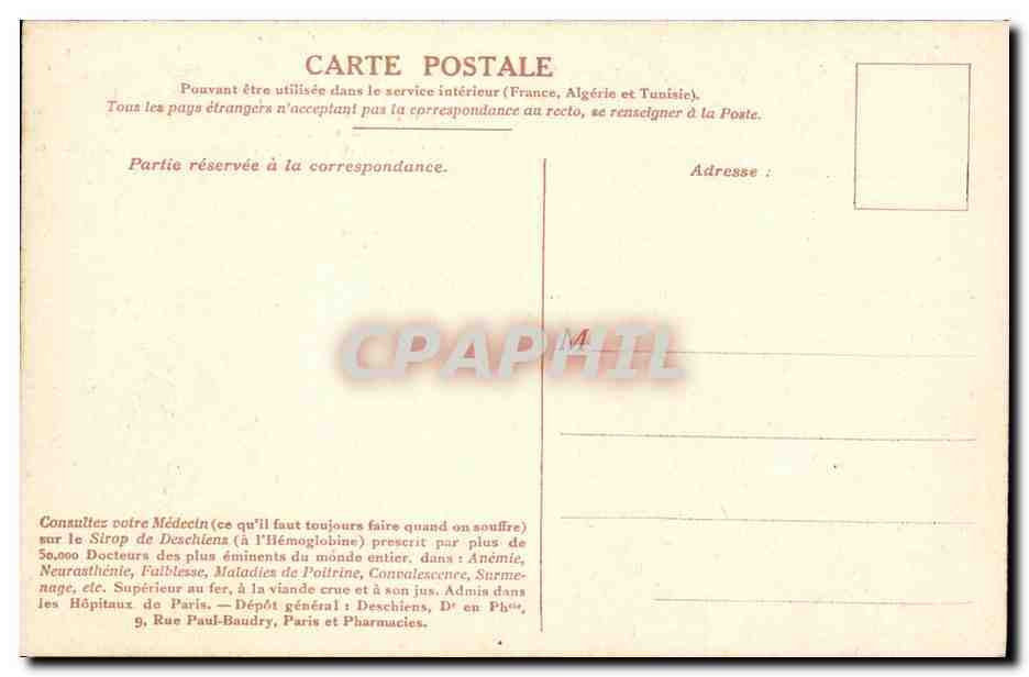 CPA Musee de Versailles La Distribution des Aigles Militaria — Rückseite