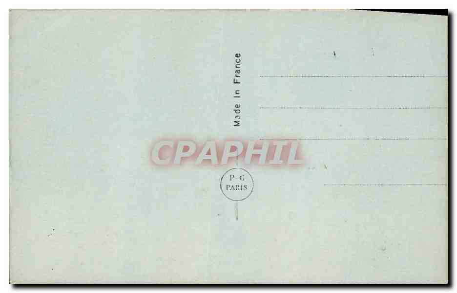 CPA Exposition des Arts Decoratifs Vue de Nuit Paris — Verso