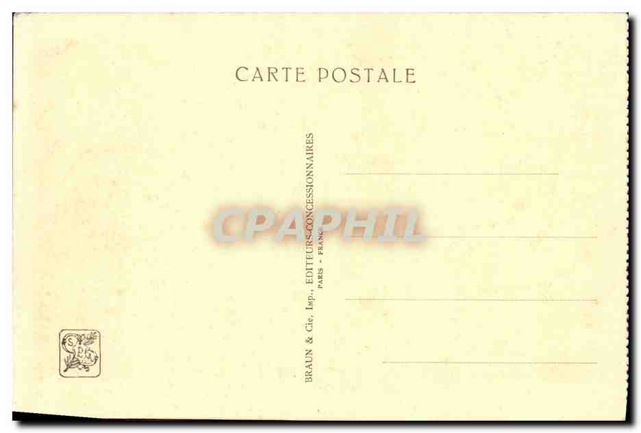 CPA Exposition Coloniale Internationale Paris Parc Zoologique Le Rocher des Singes — Verso