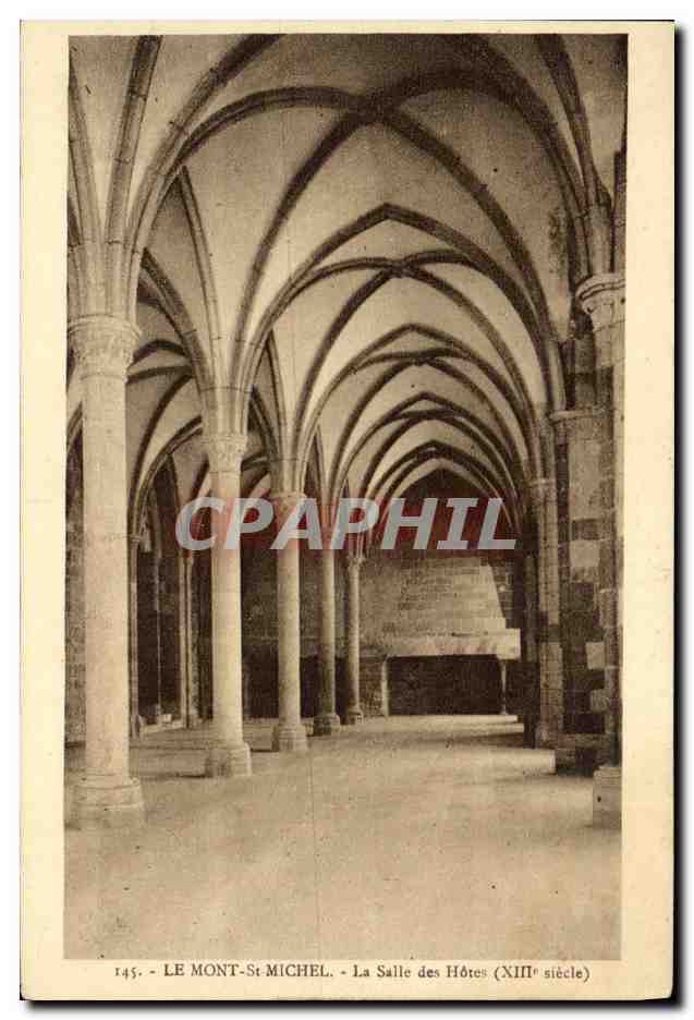 CPA Le Mont St Michel La Salle de Hotes