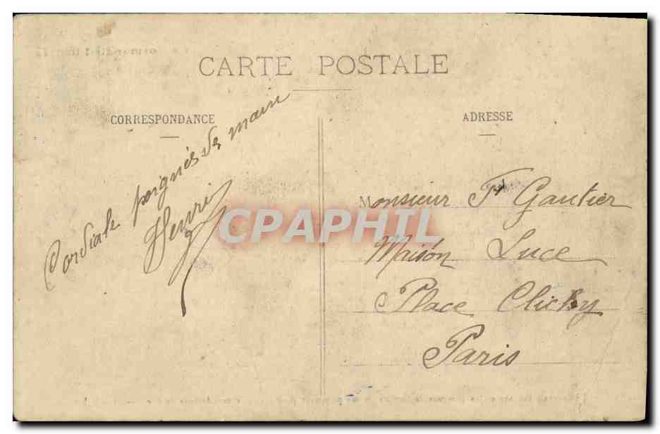 CPA La Normandie Pommiers paysans Folklore Costume — Rückseite