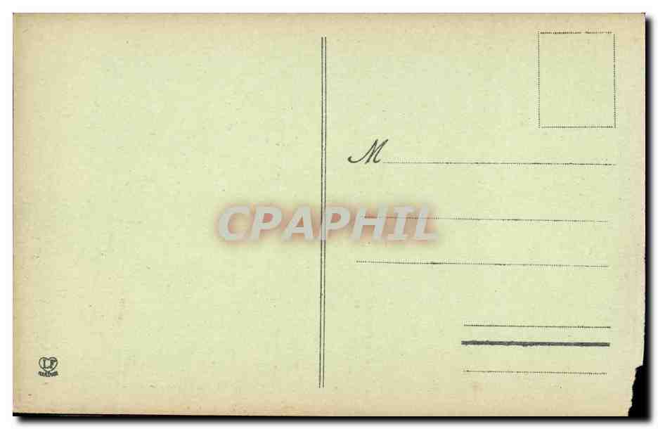 Pau — Nouvelle Terrasse de la Place Royale et partie Est de la Chaîne des Pyrénées — phototypie Lauche Frères, Toulouse, n°677 — Verso