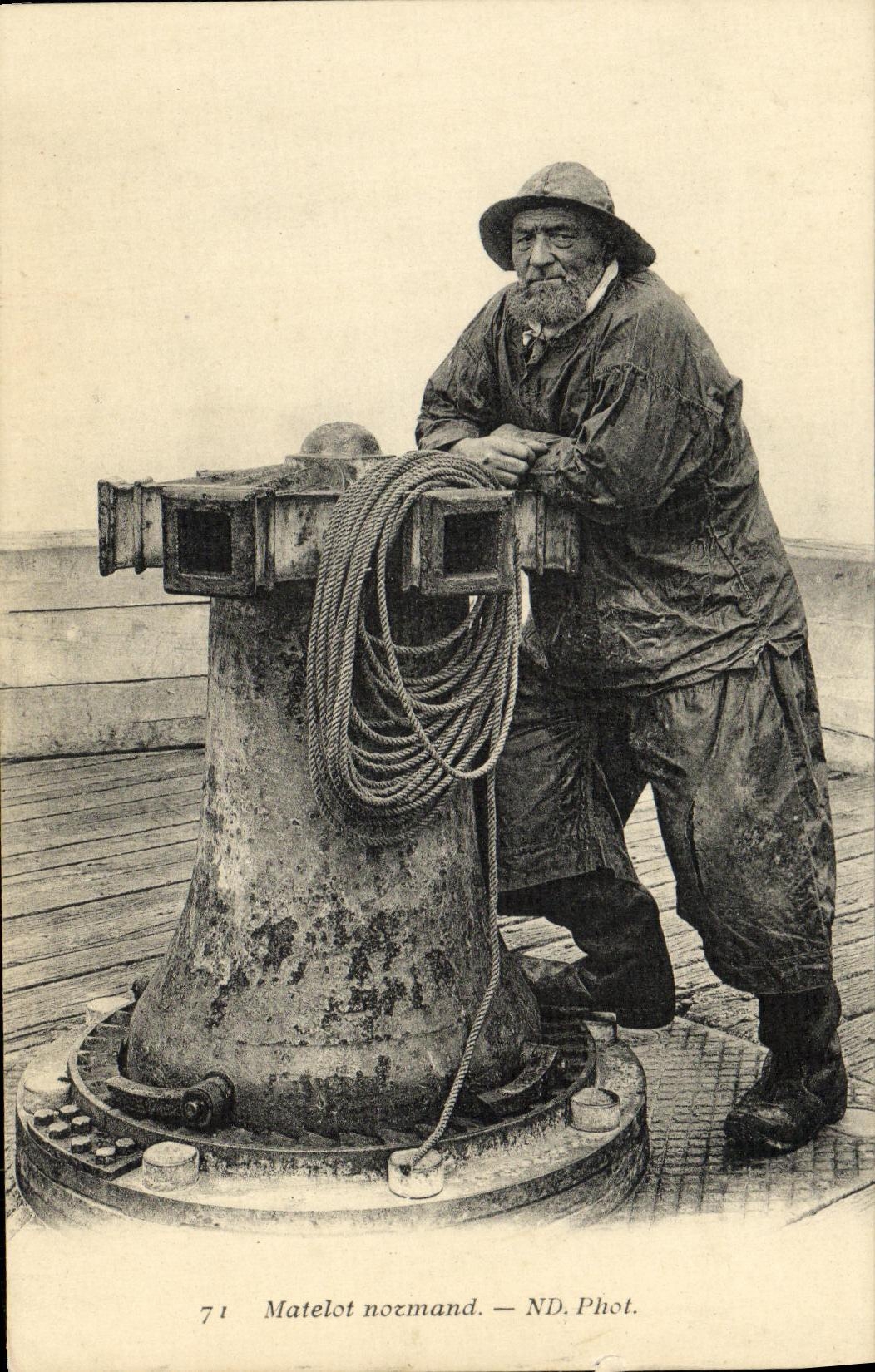 CPA Matelot Normand Marin 