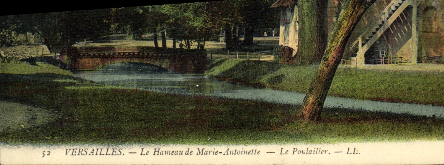 Versailles — Le Hameau de Marie-Antoinette — Le Ponlailler — LL.