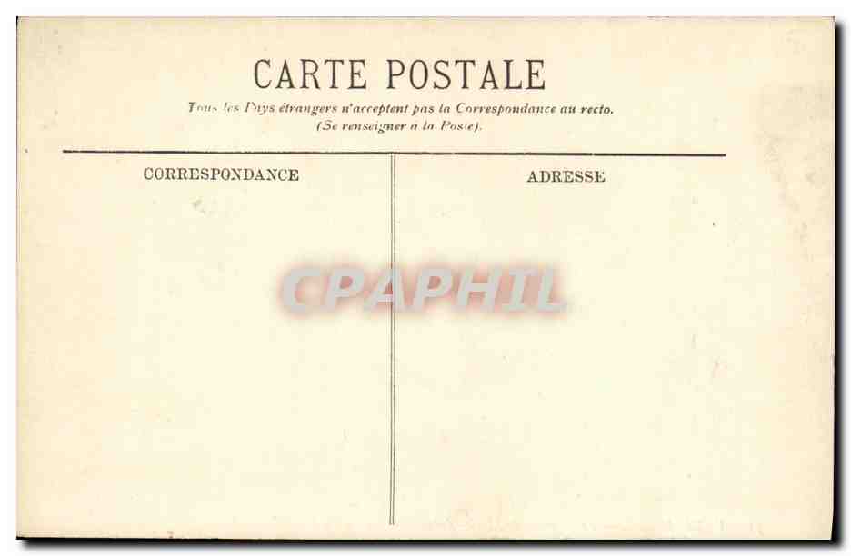 CPA Versailles Le Hameau de Marie Antoinette Le poulailler — Verso