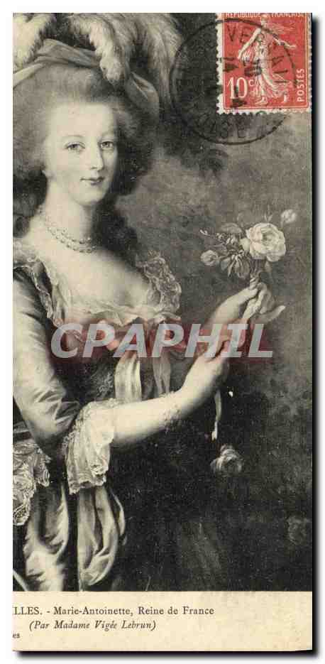 CPA Verasilles Marie Antoinette Reine de France par Madame Vigee Lebrun