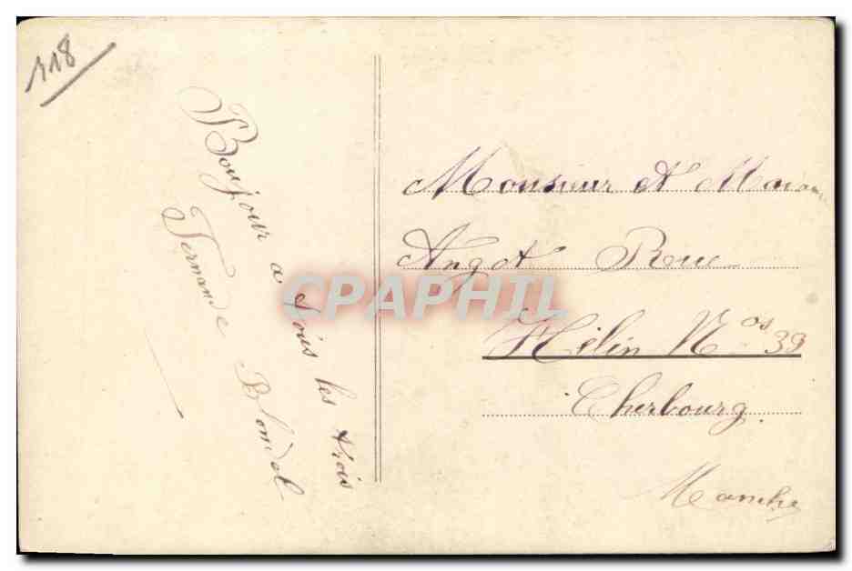 CPA Heureuses Paques Enfant — Rückseite