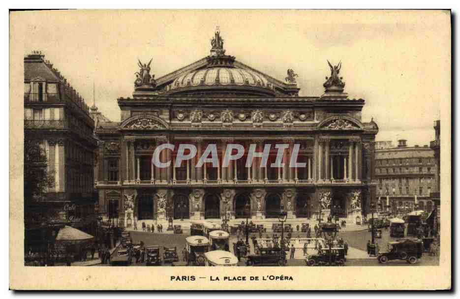 CPA Paris La Place de l Opera