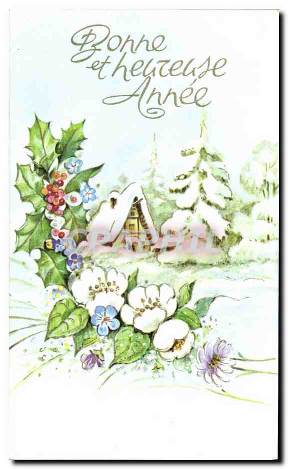 CPM Bonne et Hereuse Annee