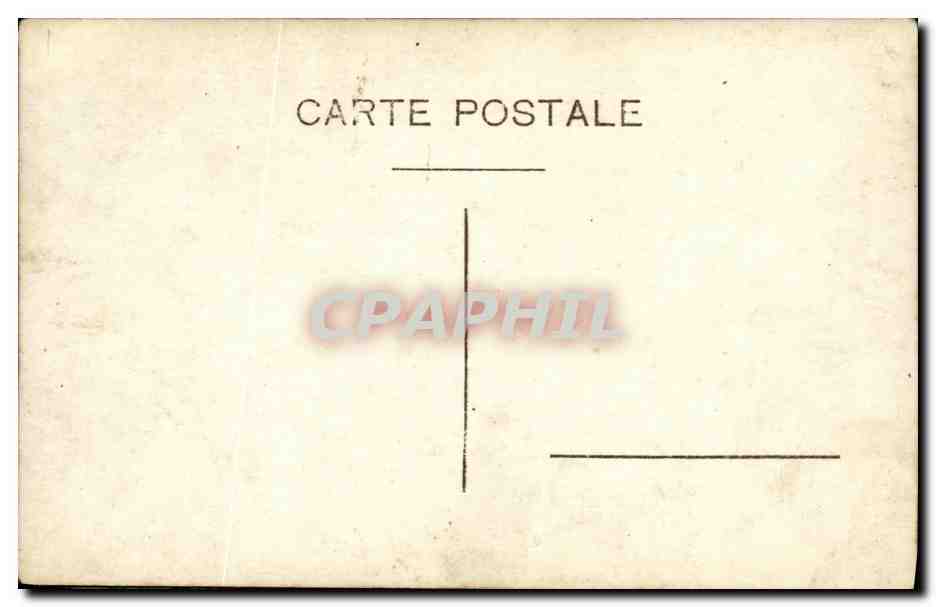 CARTE PHOTO Bateau Cuirasse — Verso