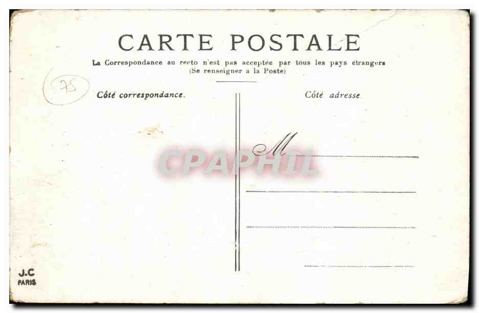 CPA Paris Le Petit Palais Champ Elysees — Reverso