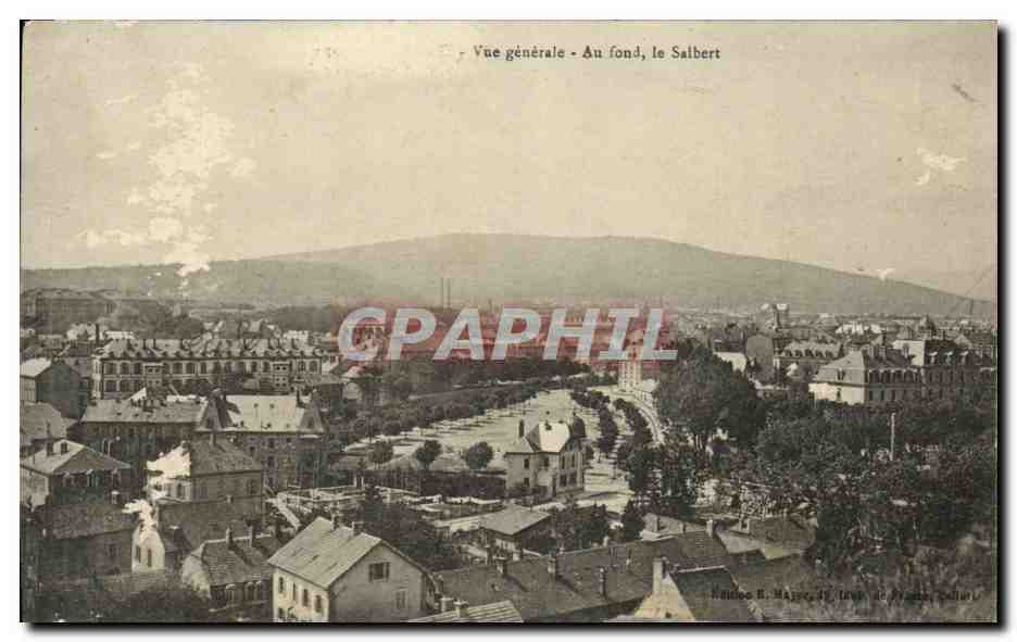 CPA Vue generale au found le Salbert Belfort