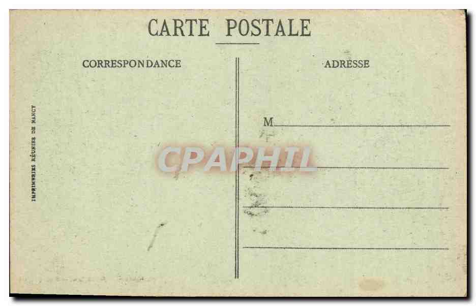 CPA Vue generale au found le Salbert Belfort — Verso