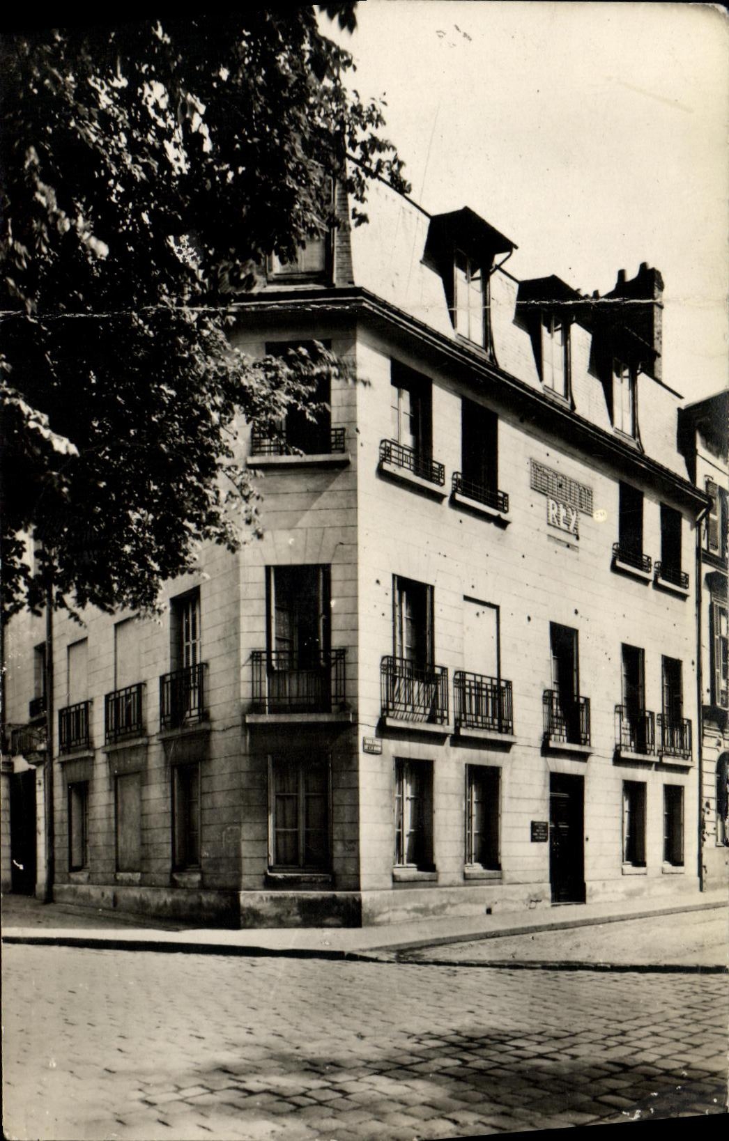 CPM Rouen Vue exterieure Boulevard de la Marue Institution Rey