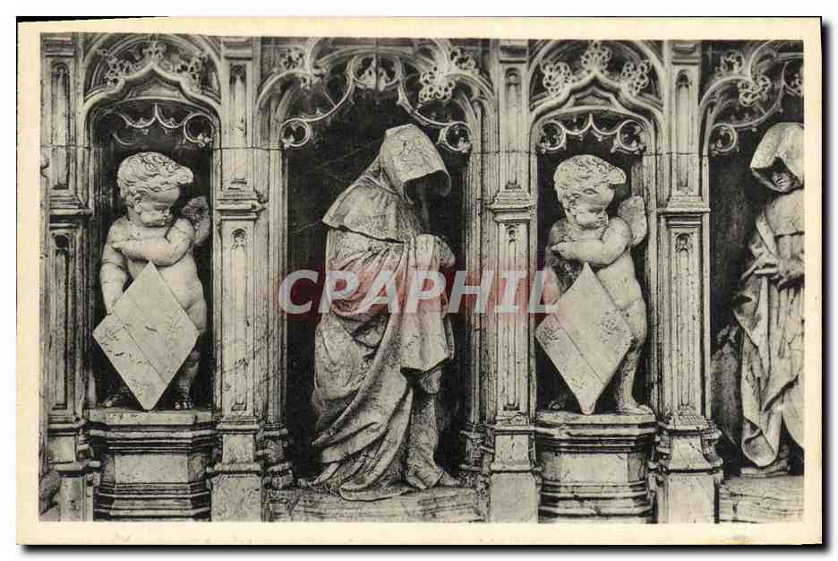 CPA Eglise de Brou tombeau de Marguerite De Bourbon Pleurants et Angelots