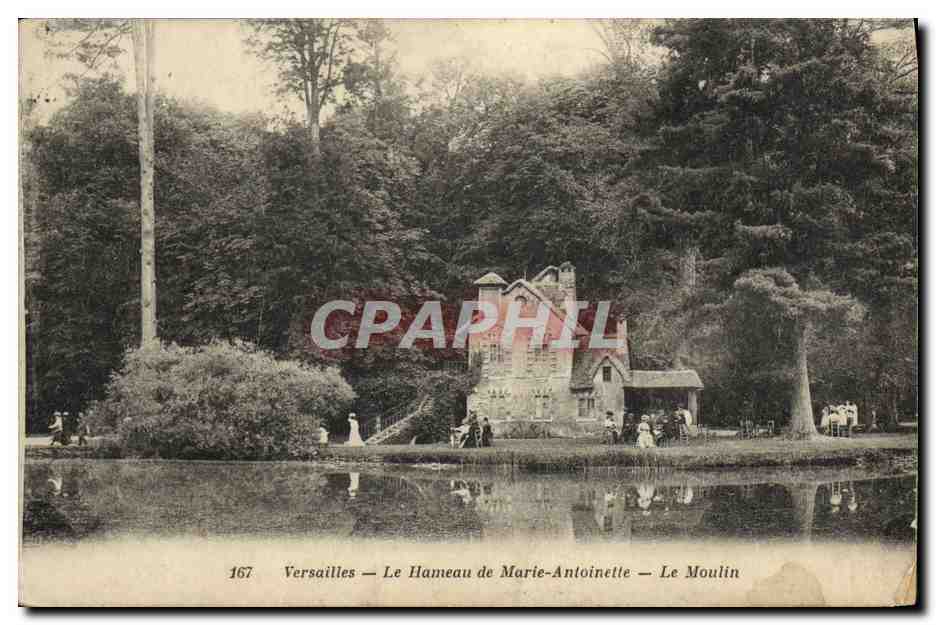 CPA Versailles Le Hameau de Marie Antoinette Le Moulin