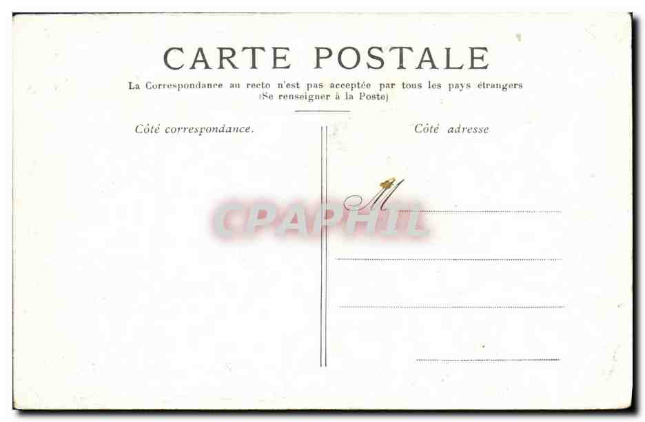 CPA Versailles Petit Trianon Le Temple de l Amour — Verso