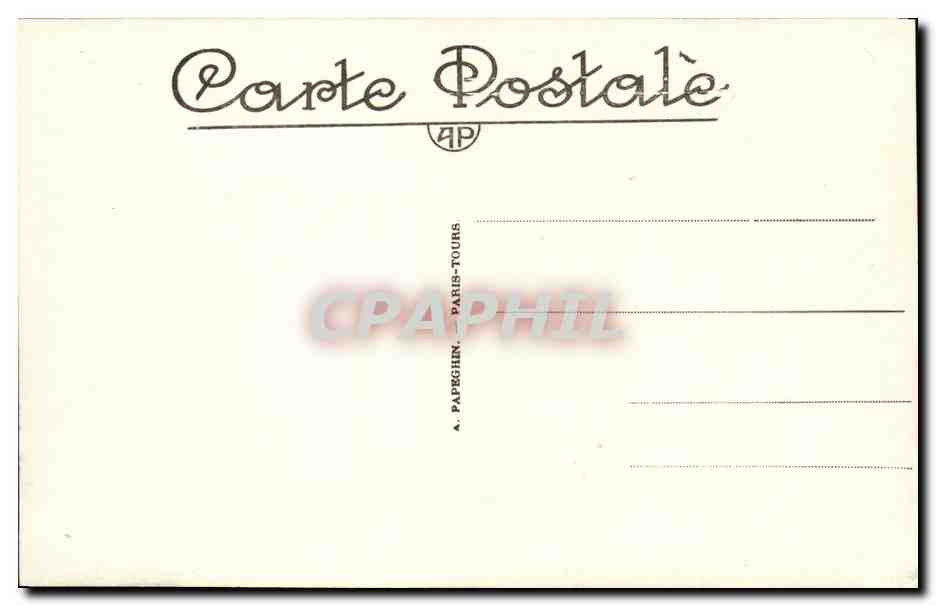 CPA Versailles Le Parc Le Bassin du Char d Apollon — Verso