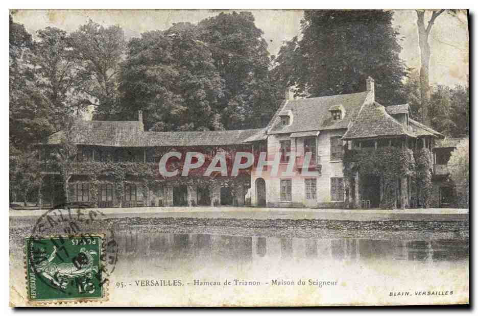 CPA Versailles Hameau de Trianon Maison du Seigneur