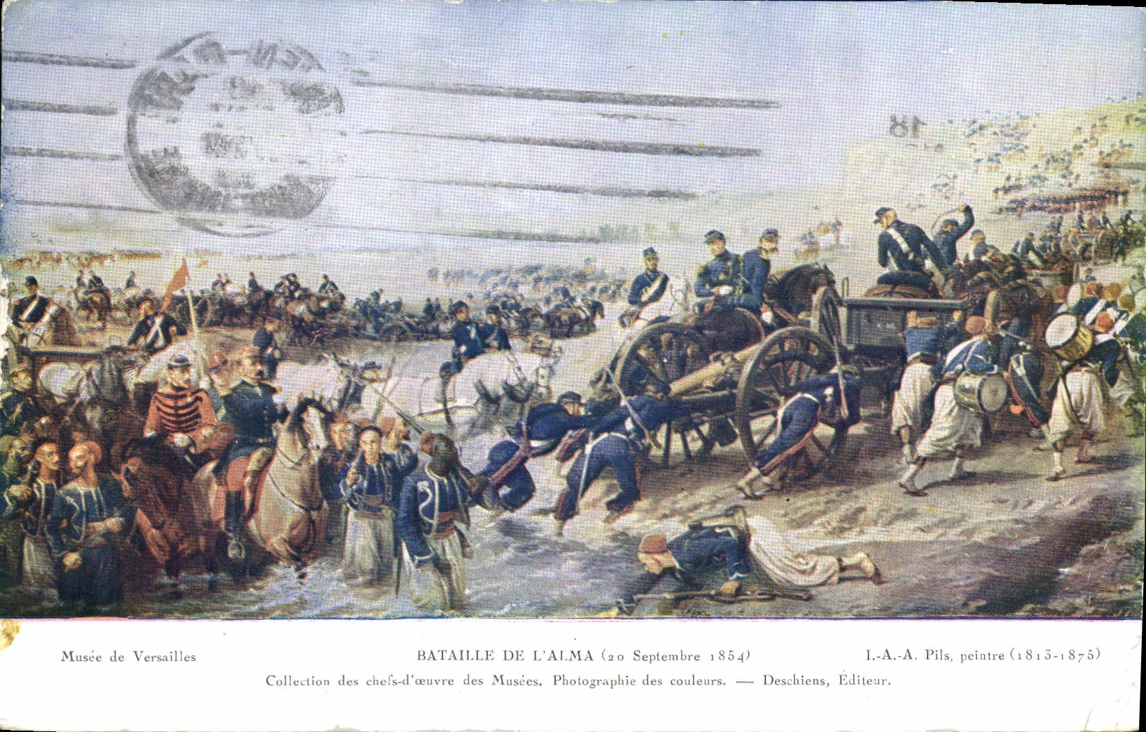 CPA Musee de Versailles Bataille de L Alma 1854 Militaria