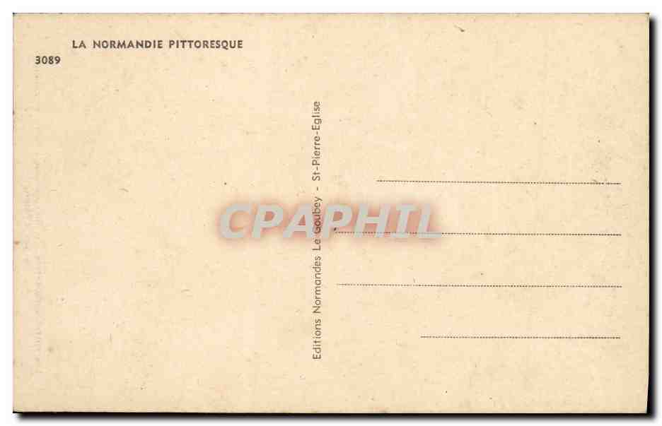 CPA Les tristes Zallumettes Folklore Costume Falaise  — Verso