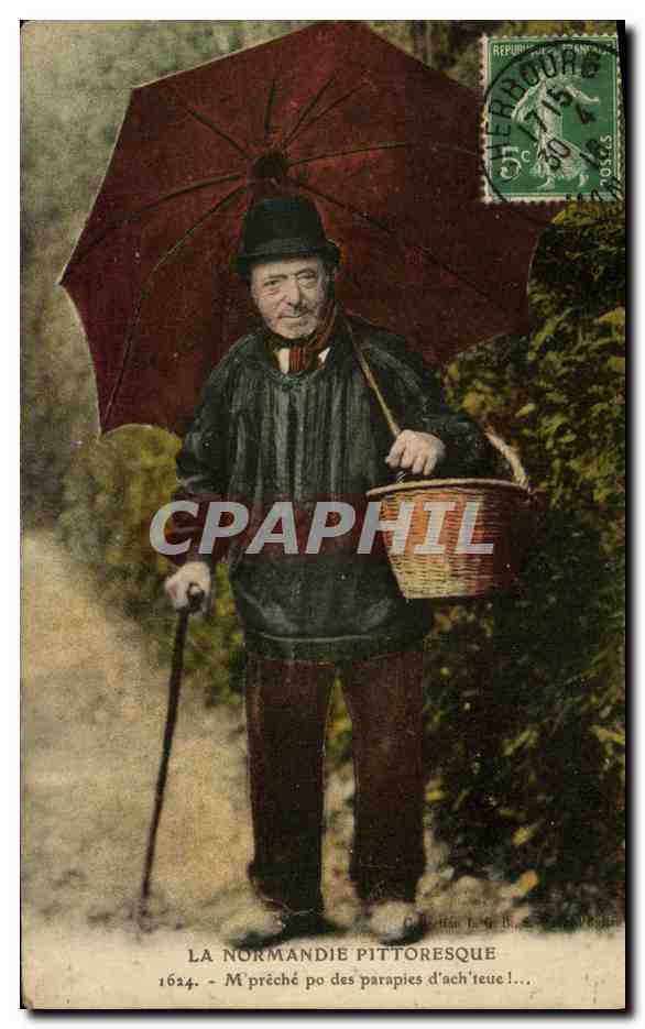 CPA La Normandie Pittoresque M preche po des parapies d ach teue