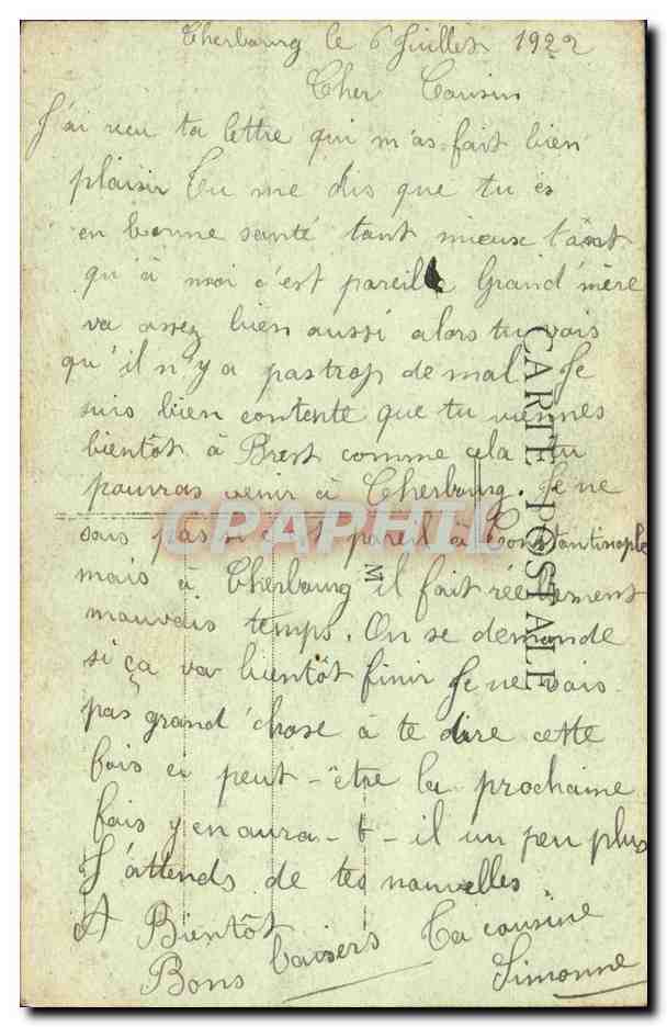 CPA La Normandie Pittoresque Enfants Folklore — Verso