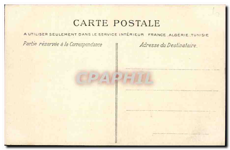 Côtes Normandes — Gros temps sur les Côtes Normandes — La C.P.A. n°4 — Reverso