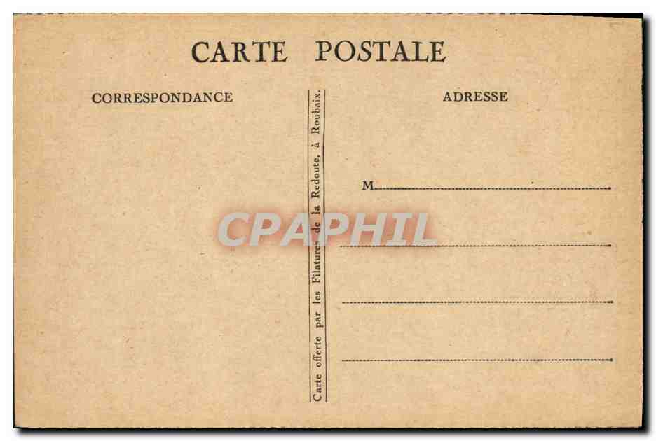 CPA Un beau Paysage alpestre au printemps — Verso