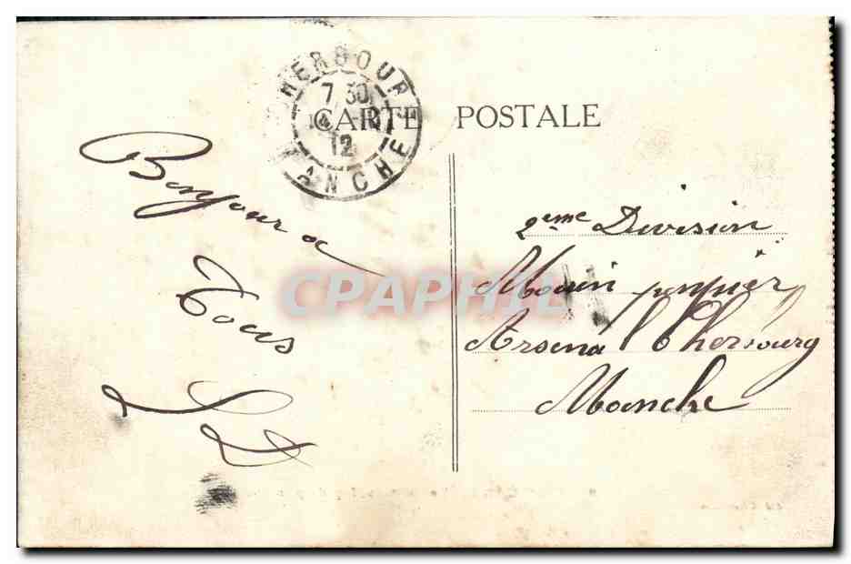 Compiègne — Le Château, façade principale — Ed. Chatelain n°9 — Reverso