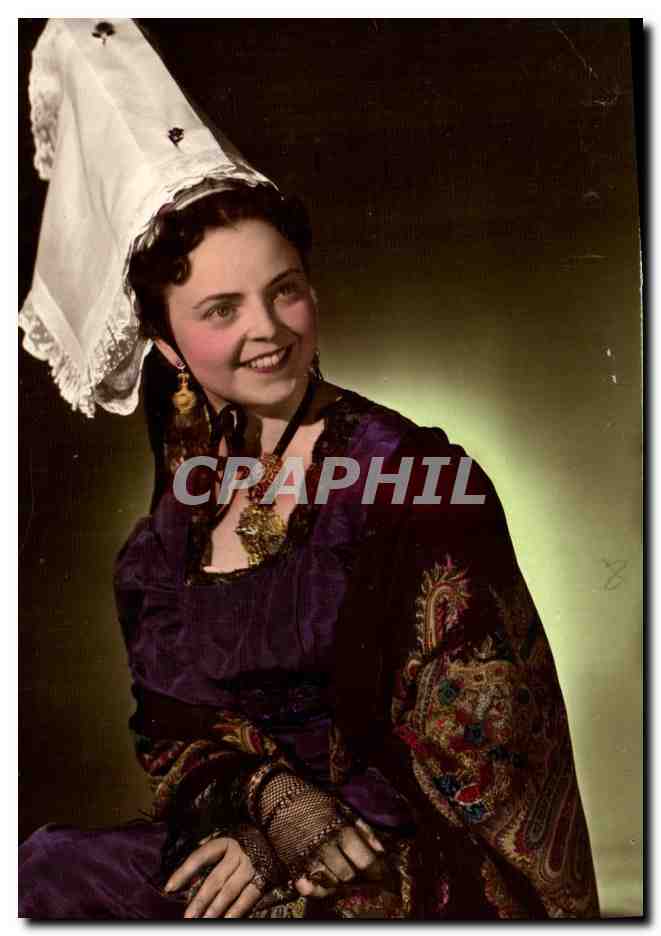 Costume de la bourgeoisie rurale du Sud de la Manche — Coiffe de Coutances en 1825 — Éditions La Normandie