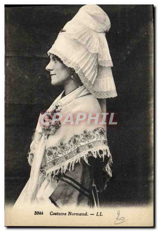 CPA Costume Normand Folklore 