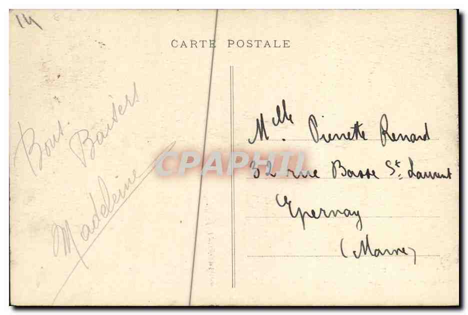 CPA La Normandie Pittoresque Vieille femme Folklore  — Verso