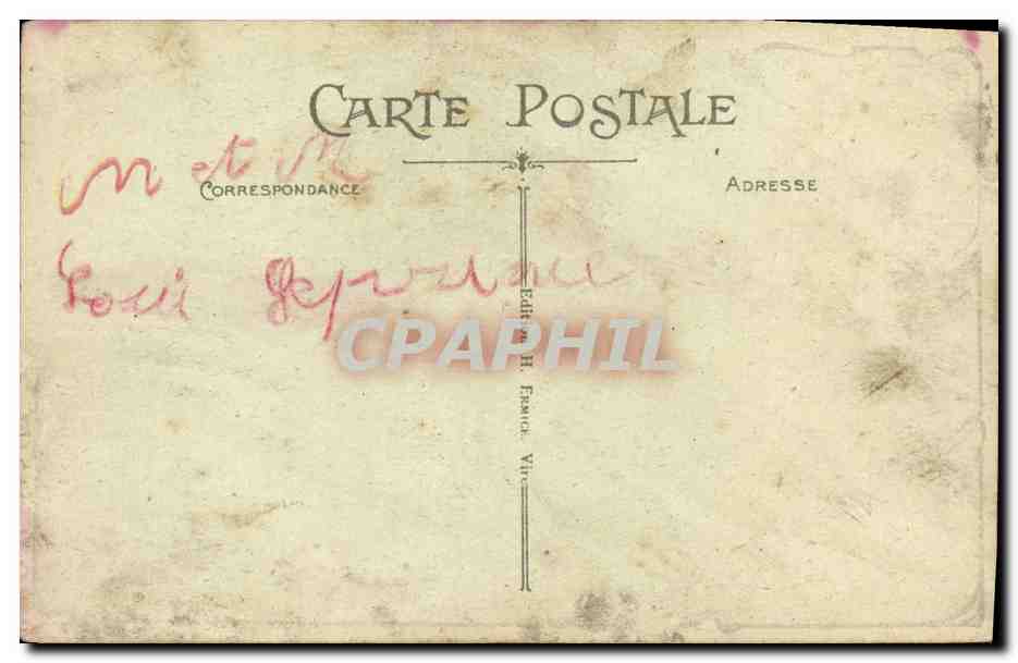 Les Commandements du Petit Soldat — H. Ermice, Virenc — Verso
