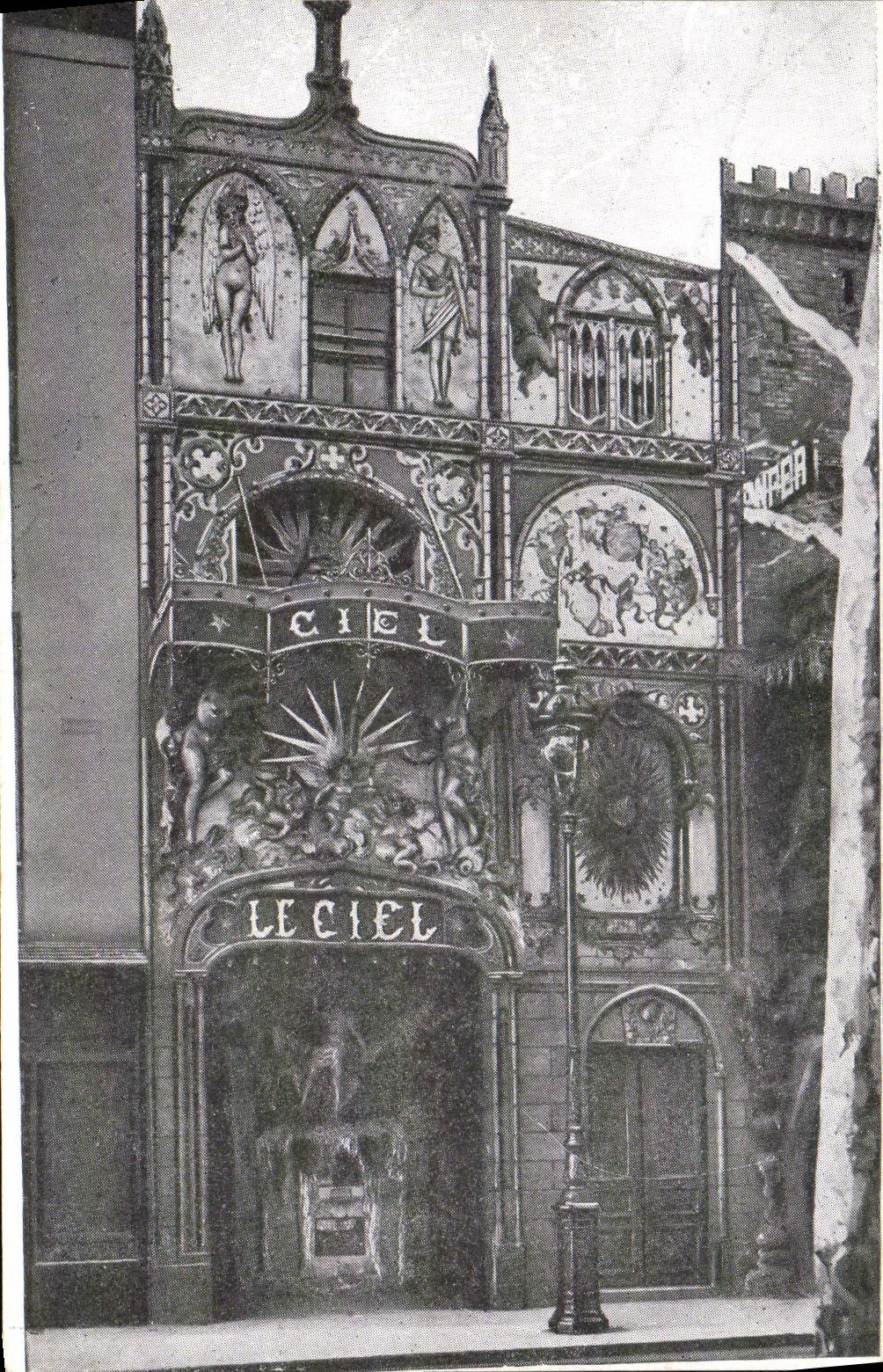 CPA Paris Cabaret Ciel 