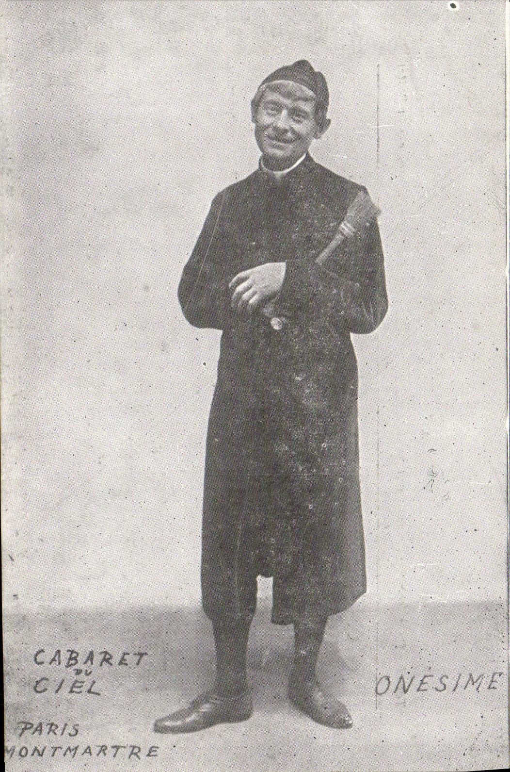 CPA Cabaret du Ciel Onesime Paris Montmartre 