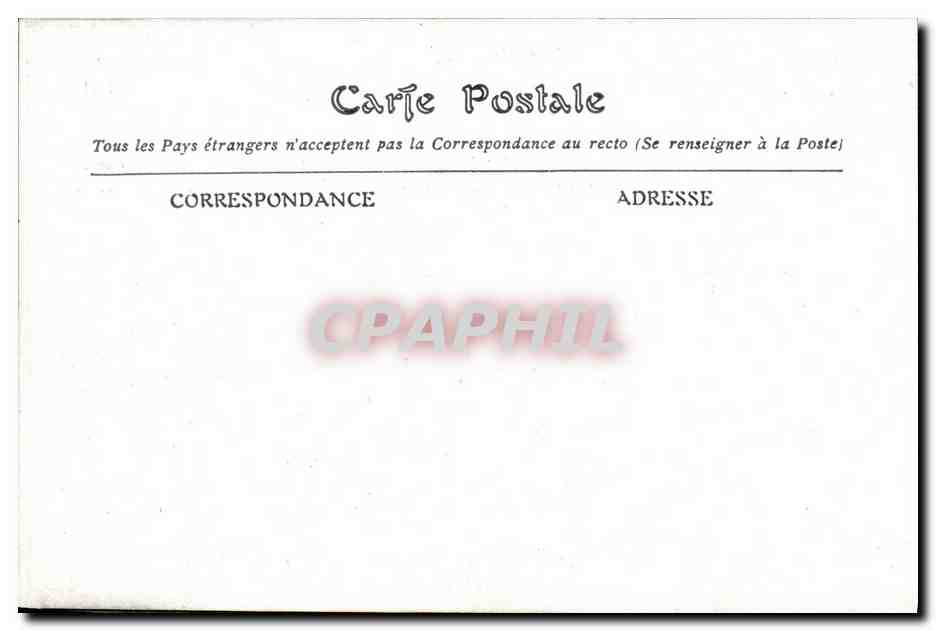 CPA Cabaret du Ciel Onesime Paris Montmartre  — Rückseite