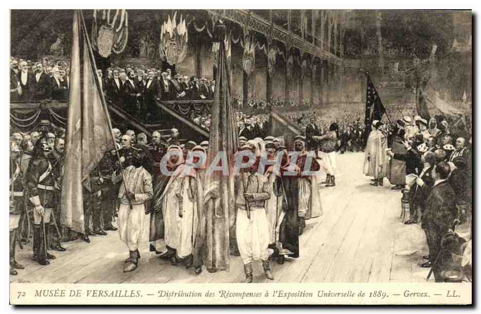 CPA Musee de Versailles Distribution de Recompenses a Exposition Universelle de 1889 Gervex Militaria