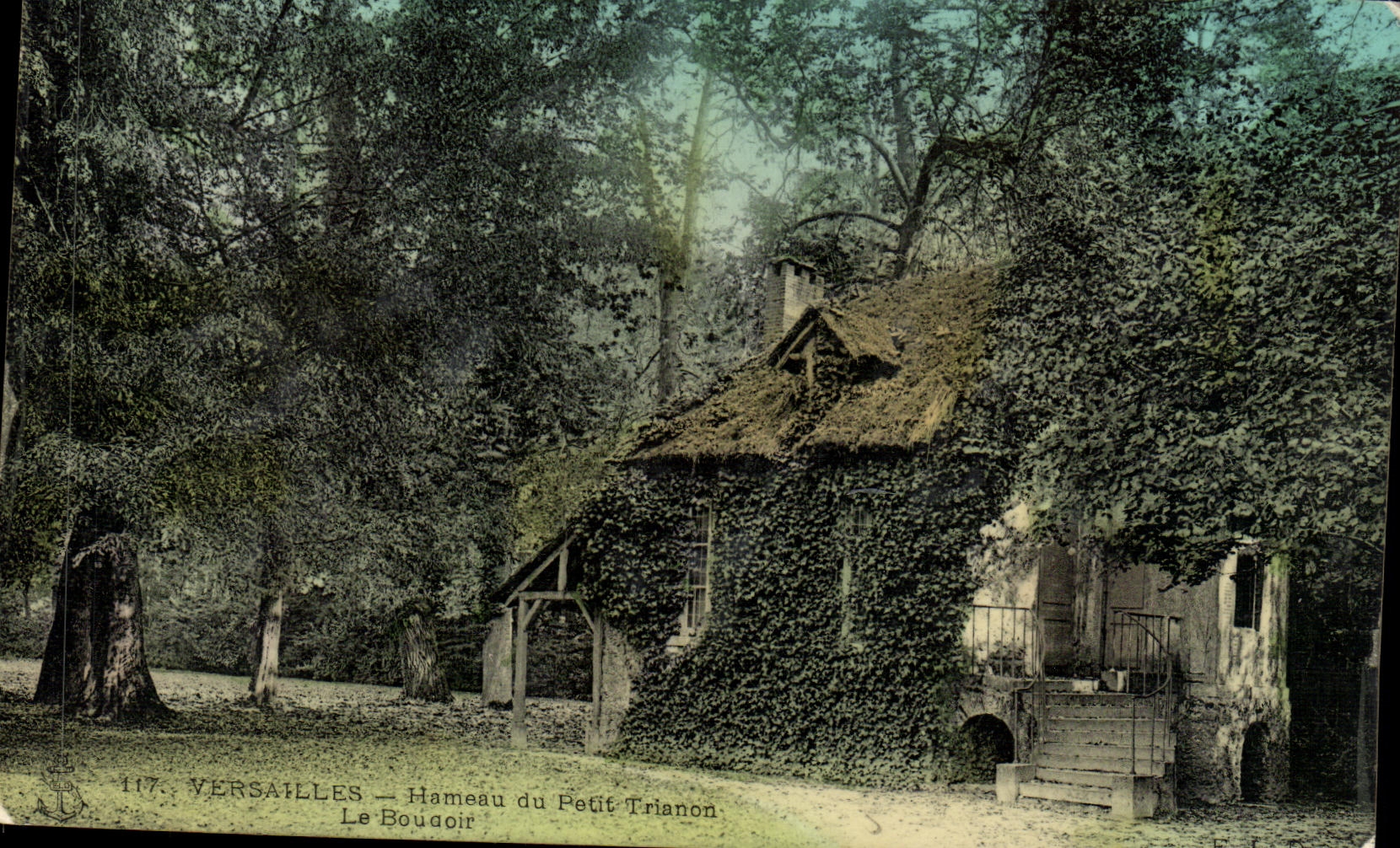 CPA Versailles Hameau de Petit Trianon Le boudoir 