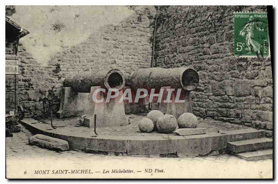 Mont Saint-Michel — Les Michelettes — ND Pbot.