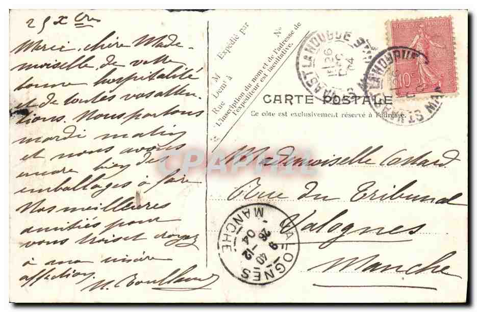 CPA Cherbourg ses environs Tourlaville L eglise Enfants — Reverso