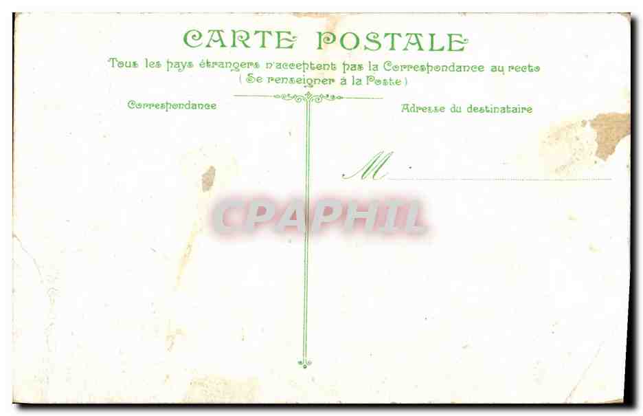 CPA Lille Le Conservatoire — Verso