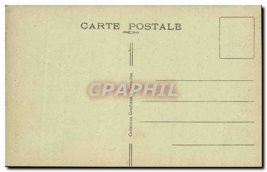 CPA Versailles Le Petit Trianon Le Moulin — Verso