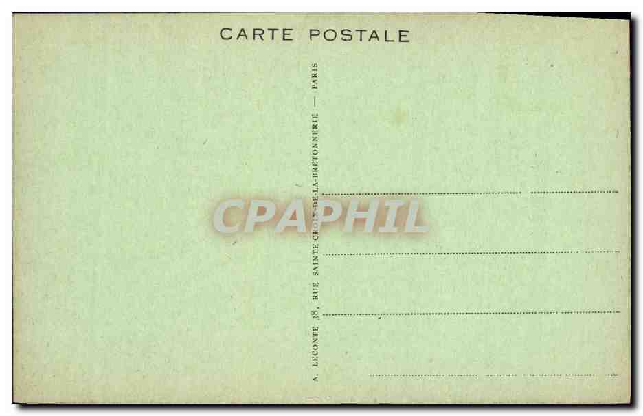 CPA Versailles Parc du Grand Trianon Un jour de Grandes Eaux — Verso