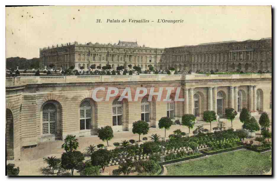 CPA Palais de Versailles L Orangerie