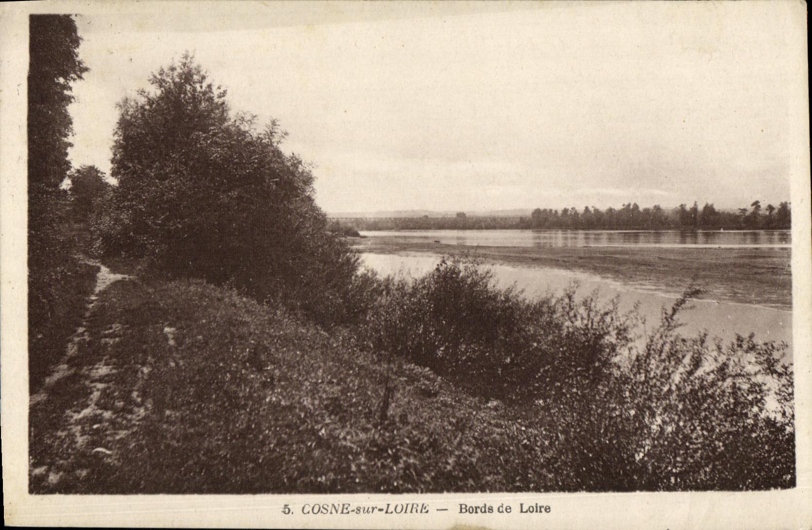 Cosne-sur-Loire — Bords de Loire — Édition Artistique de la Librairie Angyatin