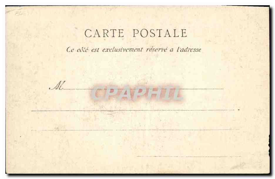 Vintage Postcard La Normandie Les Dentellieres Young Girl Going to the Market Folklore — Back