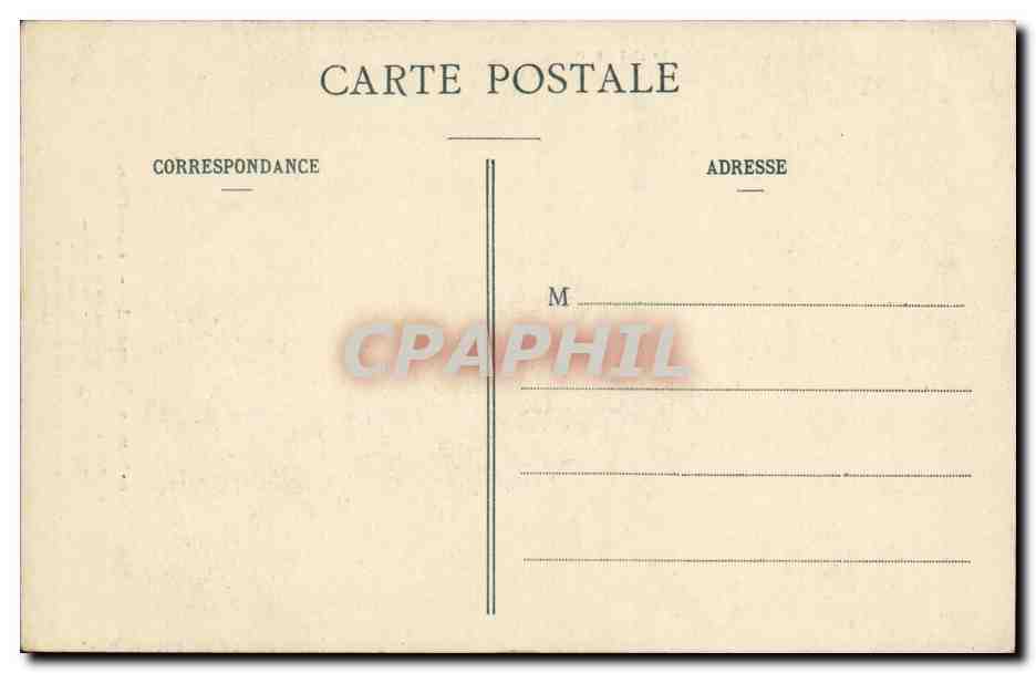 CPA Costumes Normands La Grand Mere — Verso