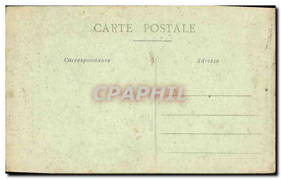 CPA La Vie aux Champs La Baratte — Verso