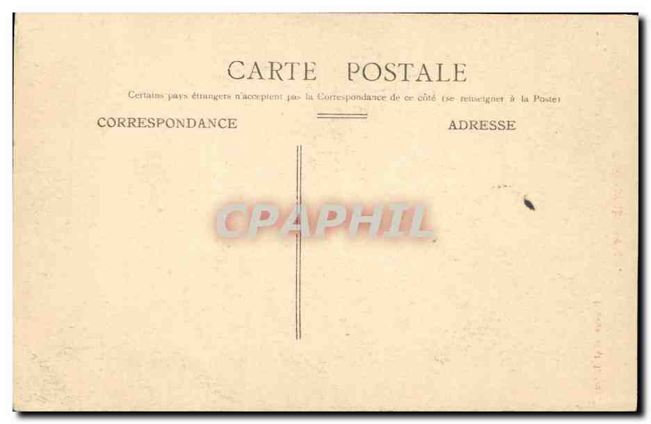 CPA Costume Normand Folklore Femme — Verso